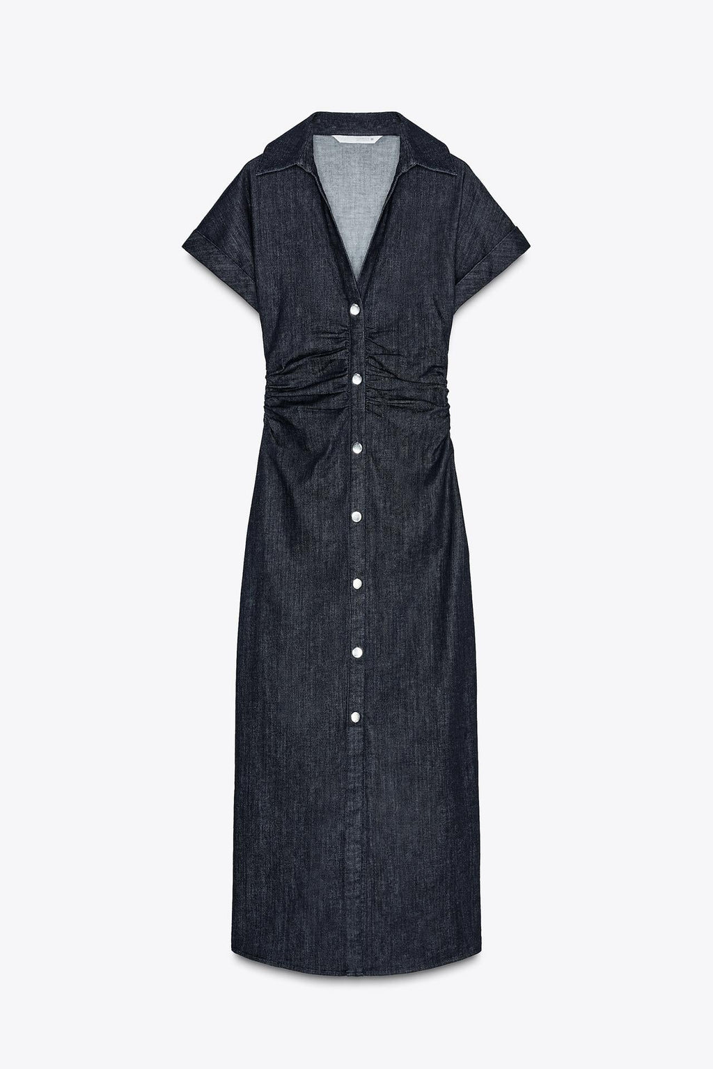 Denim midikjole