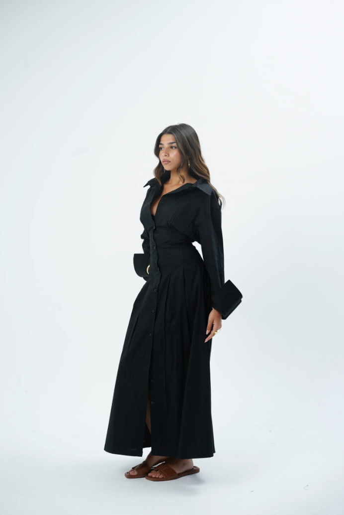 Julie Corset Midi Kjole