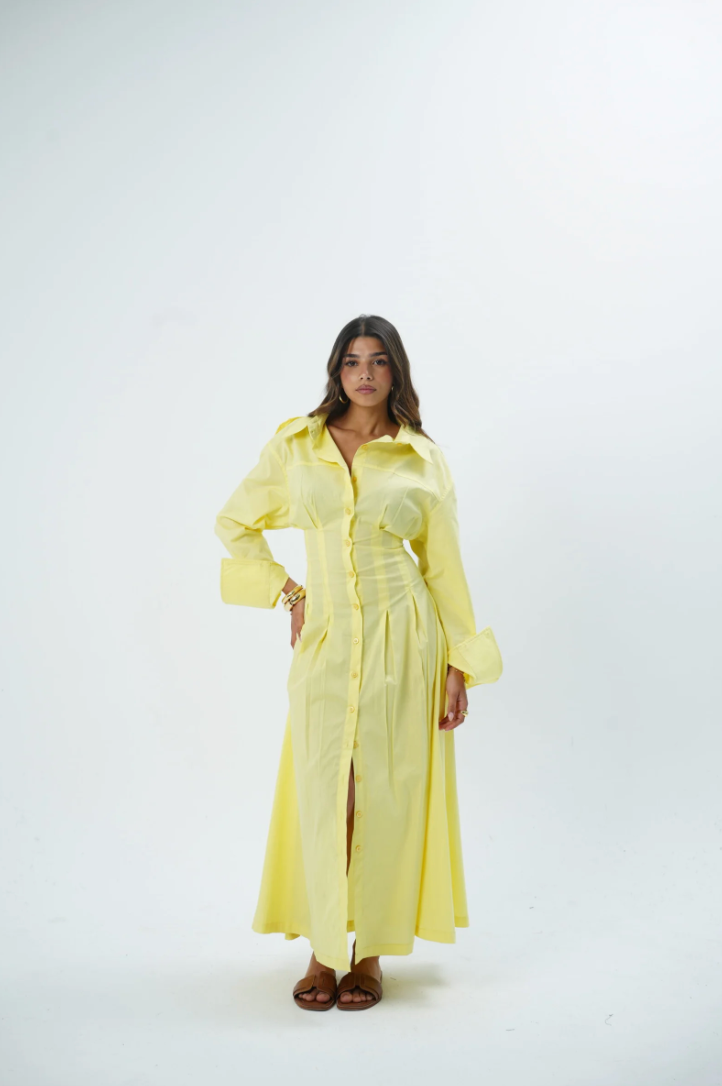 Julie Corset Midi Kjole