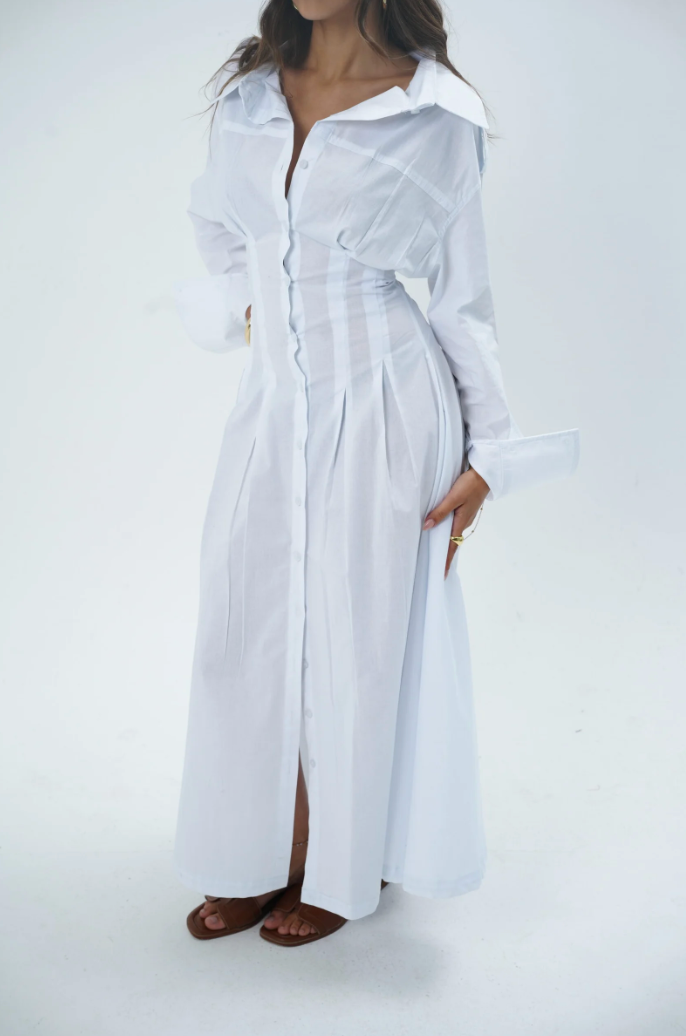 Julie Corset Midi Kjole