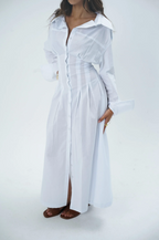 Julie Corset Midi Kjole