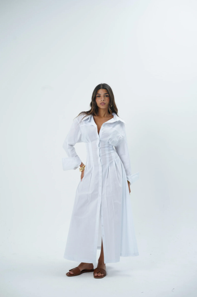 Julie Corset Midi Kjole