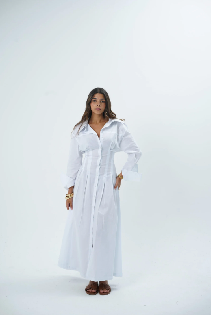 Julie Corset Midi Kjole