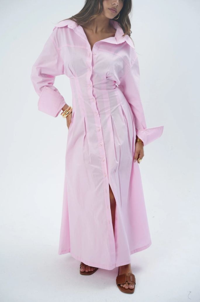 Julie Corset Midi Kjole
