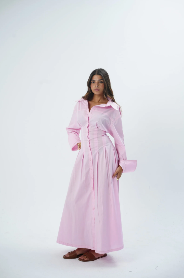 Julie Corset Midi Kjole