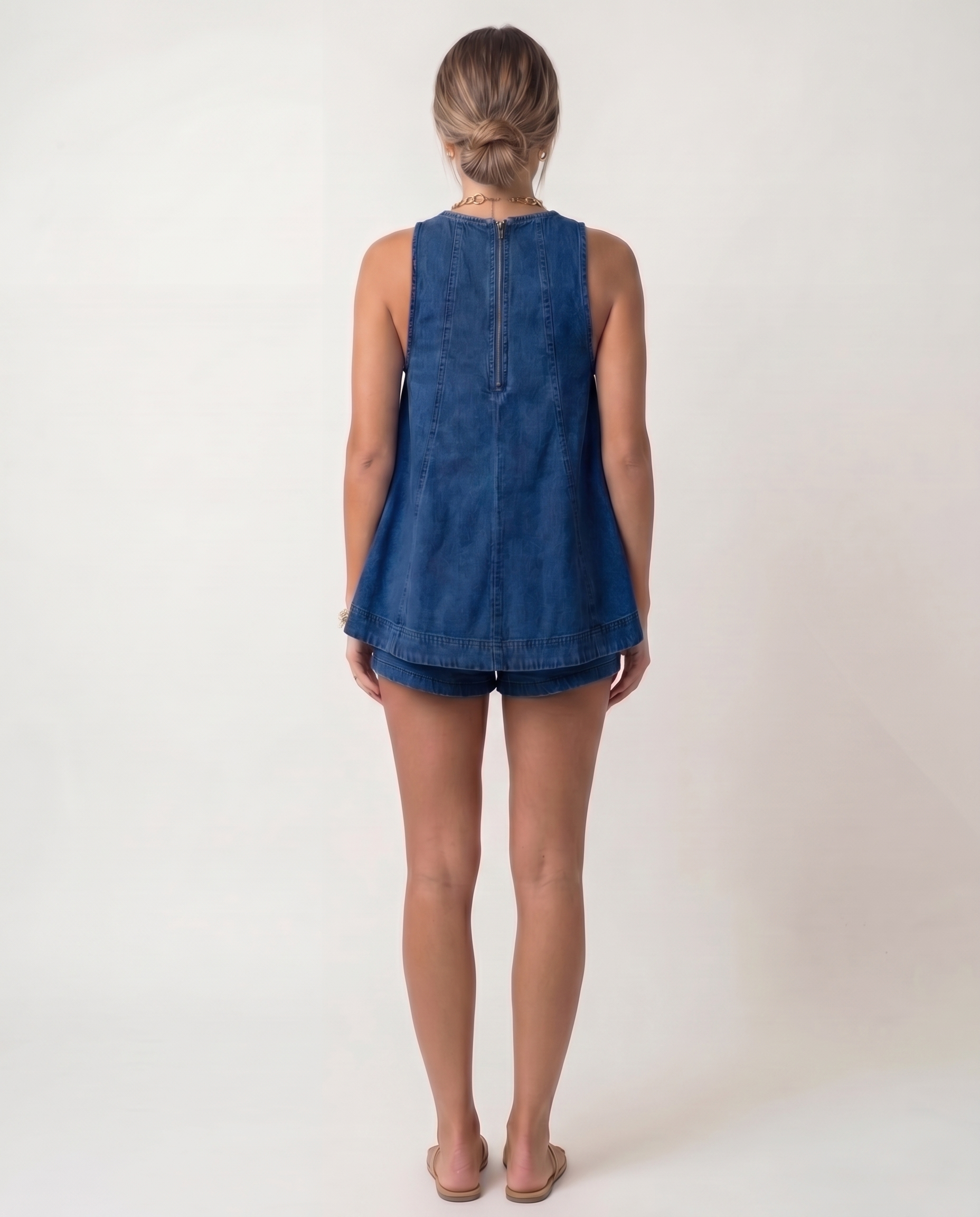 Denim todelt sæt